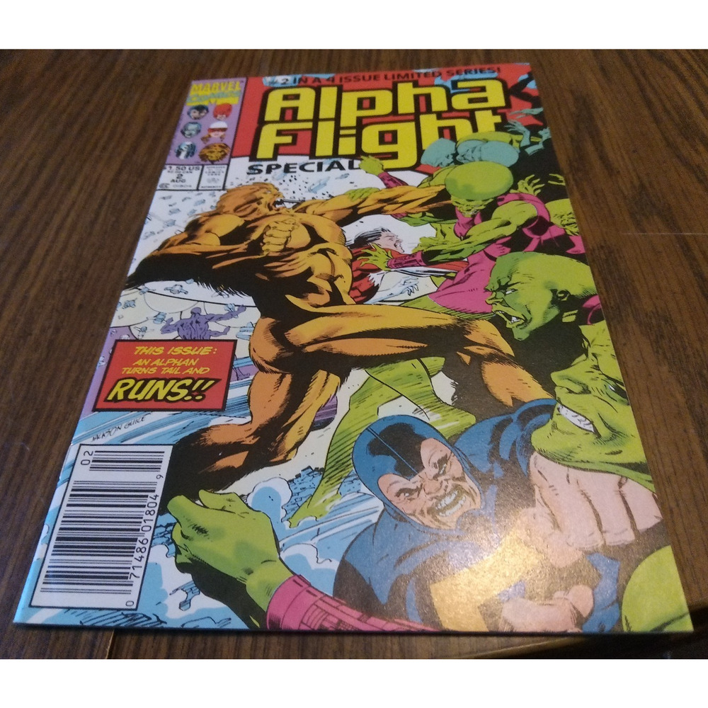 Alpha Flight Special #2 August 1991 Marvel Comics